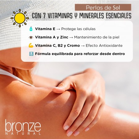 DRASANVI BRONZE NATURAL PERLAS DE SOL 30 PERLAS