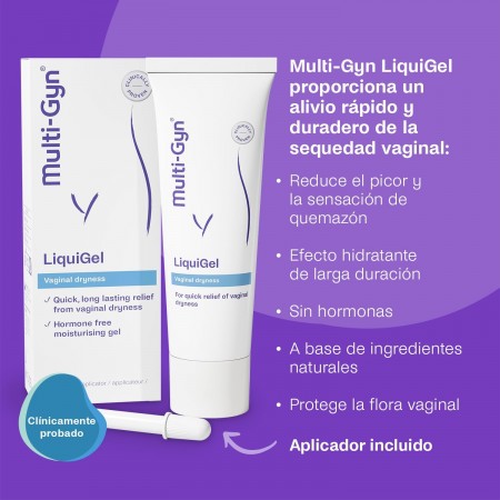 MULTI-GYN LIQUIGEL SEQUEDAD VAGINAL GEL 50ML + APLICADOR