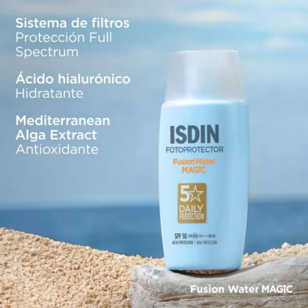 ISDIN FOTOPROTECTOR FUSION WATER MAGIC SPF50+ ULTRALIGERO 50 ML
