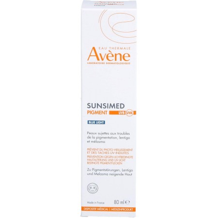 AVENE SUNSIMED PIGMENT PROTECCION SOLAR SPF 50+ FLUIDA 80ML