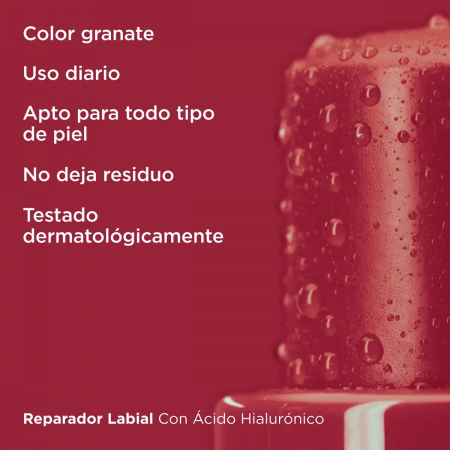 ISDIN REPARADOR LABIAL COLOR GRANATE STICK 4 G