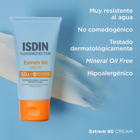 ISDIN FOTOPROTECTOR EXTREM 90 SPF50 CREMA 50 ML