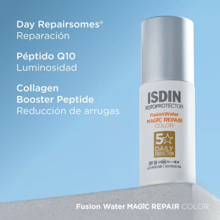ISDIN FOTOPROTECTOR FUSION WATER REPAIR SPF 50+ CON COLOR ULTRALIGERO 50 ML