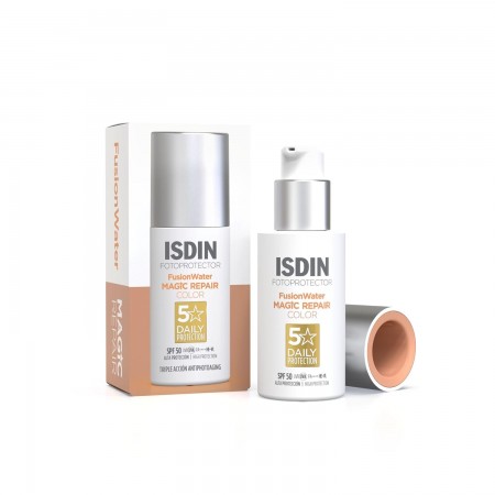 ISDIN FOTOPROTECTOR FUSION WATER REPAIR SPF 50+ CON COLOR ULTRALIGERO 50 ML