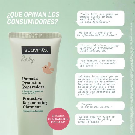 SUAVINEX BABY POMADA PROTECTORA REPARADORA CALMANTE CON PANTENOL 50 ML
