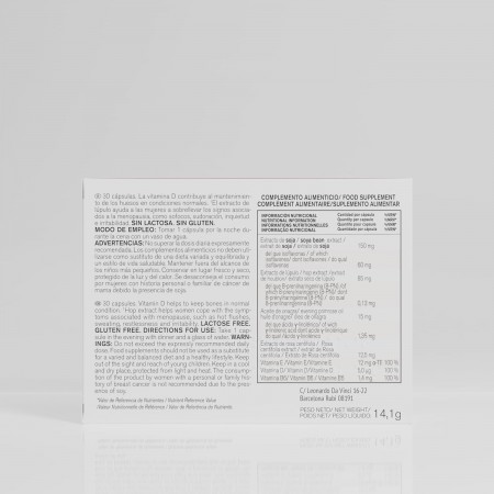 CUMLAUDE DUPLO GINESEDA MENOPAUSIA 2 X 30 CAPSULAS