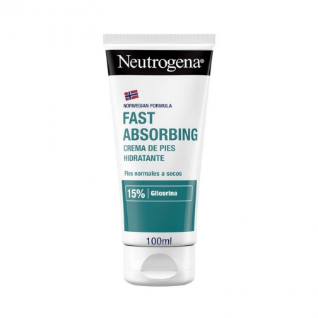 NEUTROGENA FORMULA NORUEGA RAPIDA ABSORCION CREMA DE PIES HIDRATANTE 100 ML