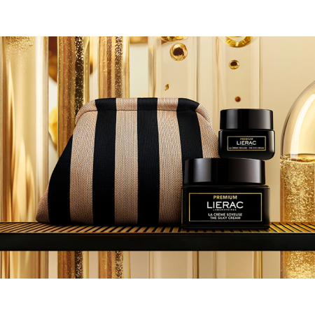 LIERAC SET PREMIUM CREMA SEDOSA 50ML + PREMIUM CONTORNO DE OJOS 20ML + NECESER REGALO