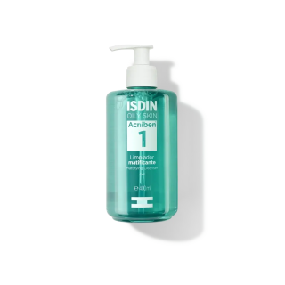 ISDIN OILY SKIN ACNIBEN LIMPIADOR MATIFICANTE GEL 400 ML