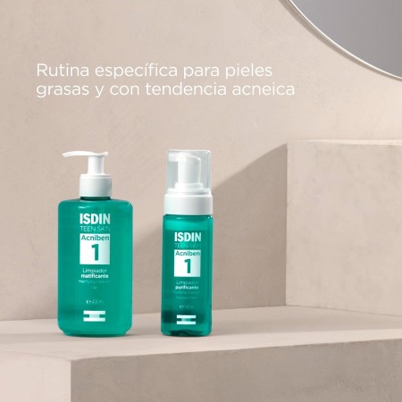 ISDIN OILY SKIN ACNIBEN ESPUMA LIMPIADORA FACIAL 150 ML