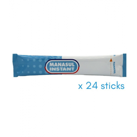 MANASUL INSTANT 24 STICKS GRANULADOS 4G
