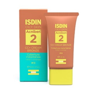 ISDIN OILY SKIN ACNIBEN CC+ CREAM  40 ML COLOR BRONZE