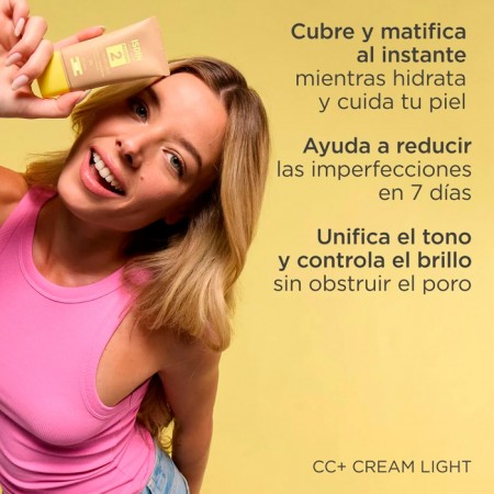 ISDIN OILY SKIN ACNIBEN CC+ CREAM 1 TUBO 40 ML COLOR LIGHT