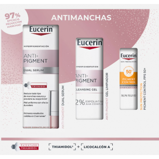 EUCERIN PACK ANTI-PIGMENT DUAL SERUM 30ML + 2 MINITALLAS REGALO