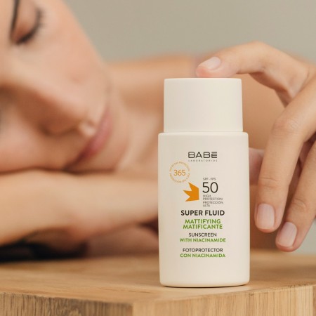 BABE SUPER FLUID FOTOPROTECTOR SPF50 MATIFICANTE FLUIDO 50 ML