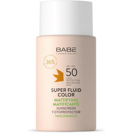 BABE SUPER FLUID COLOR MATIFICANTE FPS50 FLUIDO 50 ML
