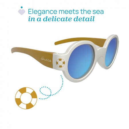 CHICCO GAFAS DE SOL INFANTILES WHITE MIRROR +0 MESES