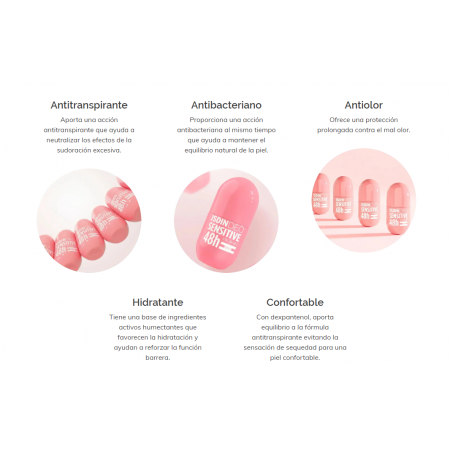 ISDIN DEO SENSITIVE 48H LAMBDA CONTROL DESODORANTE ROLL ON 50 ML