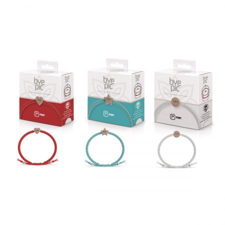 BYE PIC PULSERA AROMATICA DE CITRONELA NUDO TRENZADO ADULTO