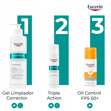 EUCERIN DERMOPURE GEL LIMPIADOR CORRECTOR CONCENTRADO 400 ML