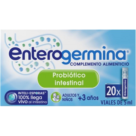 ENTEROGERMINA PROBIOTICO INTESTINAL 10 VIALES 5 ML