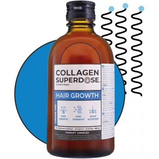COLLAGEN SUPERDOSE HAIR GROWTH SABOR PIÑA Y MANGO SOLUCION ORAL 300 ML