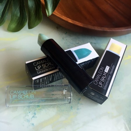CAMALEON KIT REPARADOR: LABIAL EXFOLIANTE DE MELON 4G + BALSAMO LABIAL SPF15 4G
