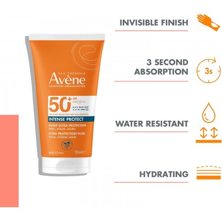 AVENE INTENSE PROTECT SPF 50+ FLUIDO 150 ML