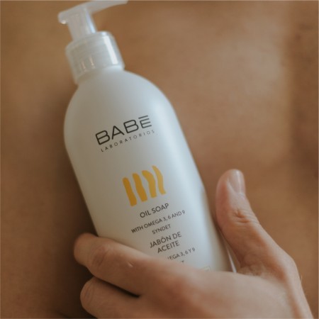 BABE JABON DE ACEITE PIELES ATOPICAS Y SECAS 500 ML