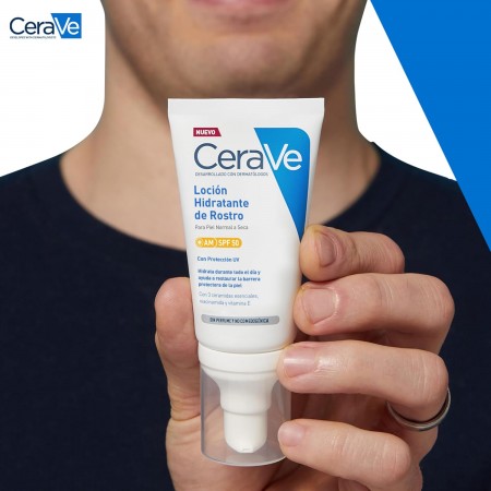 CERAVE LOCION HIDRATANTE DE ROSTRO SPF50 52 ML