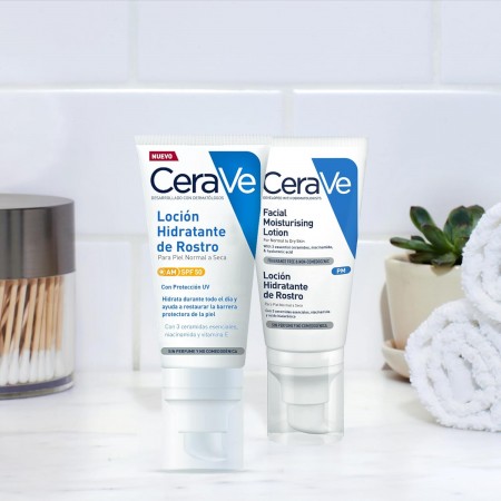 CERAVE LOCION HIDRATANTE DE ROSTRO SPF50 52 ML