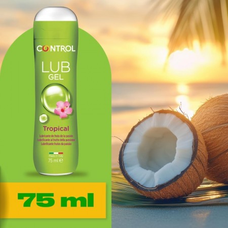 CONTROL LUBRICANTE GEL TROPICAL DE FRUTA DE LA PASIÓN 75 ML