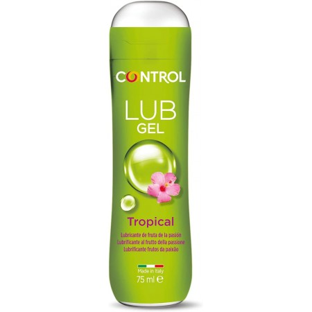 CONTROL LUBRICANTE GEL TROPICAL DE FRUTA DE LA PASIÓN 75 ML