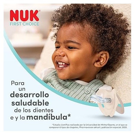 NUK CHUPETE SILICONA PERFECT MATCH AIR 0 - 6 MESES 2 UNIDADES SURTIDO
