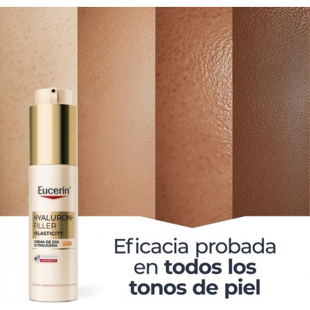 EUCERIN HYALURON FILLER+ ELASTICITY SPF50 CREMA DE DIA ULTRALIGERA 50 ML