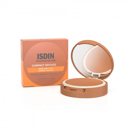 ISDIN FOTOPROTECTOR COMPACT SPF 50+ MAQUILLAJE BRONCE 10 G