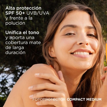 ISDIN FOTOPROTECTOR COMPACT SPF 50+ MAQUILLAJE BRONCE 10 G