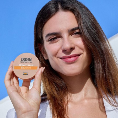 ISDIN FOTOPROTECTOR COMPACT SPF50+ MAQUILLAJE COMPACTO COLOR MEDIUM 10 G