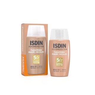 ISDIN FOTOPROTECTOR SPF50 FUSION WATER COLOR MEDIUM 50 ML
