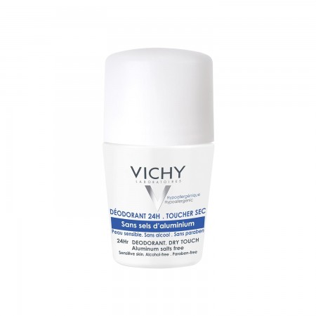 VICHY DESODORANTE 24H TACTO SECO PIEL SENSIBLE 50 ML