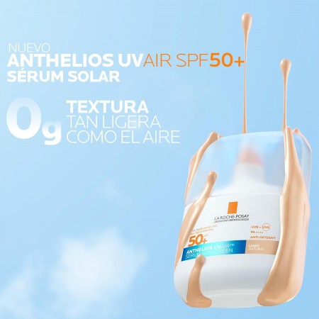 Textura sérum invisible e impalpable con muy alta protección UV La Roche-Posay Anthelios UVAir