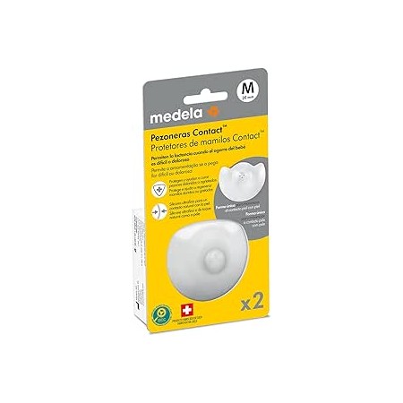 MEDELA PEZONERAS TALLA M 20MM 2 UNIDADES