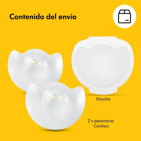 MEDELA PEZONERAS TALLA S 16MM 2 UNIDADES