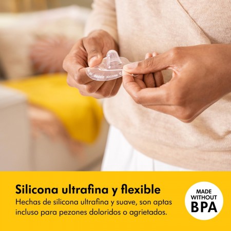 MEDELA PEZONERAS TALLA S 16MM 2 UNIDADES
