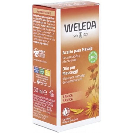 WELEDA ACEITE DE MASAJE CON ARNICA DESCONTRACTURANTE 100 ML