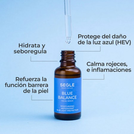 SEGLE COFRE HIDRATACION BLUE BALANCE: SERUM BLUE BALANCE 30ML + GEL CREMA BLUE BALANCE 30 ML