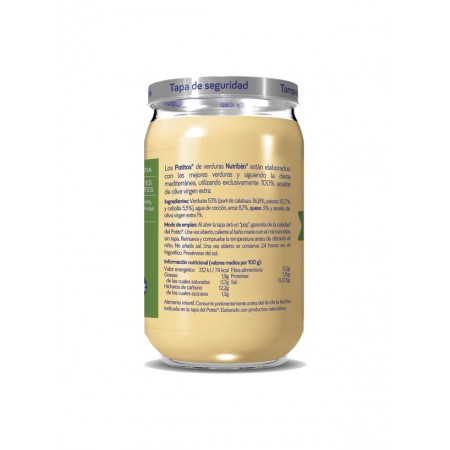 NUTRIBEN POTITOS CREMA SUAVE DE CALABAZA Y QUESO 235 G
