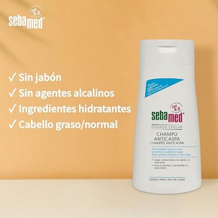 SEBAMED CHAMPU ANTICASPA 400 ML