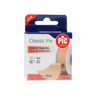 ESPARADRAPO PIC CLASIC FIX DE TELA 1.25 CM X 5M