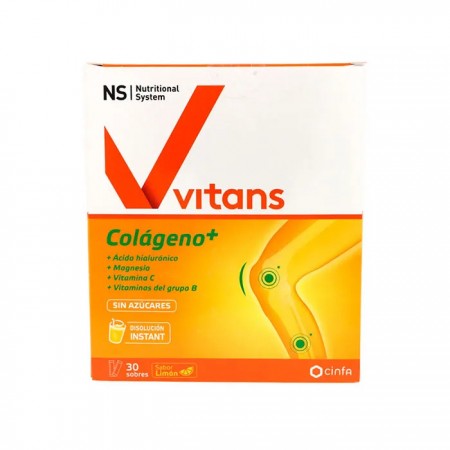 NS VITANS COLAGENO+ SABOR LIMON 30 SOBRES INSTANT
